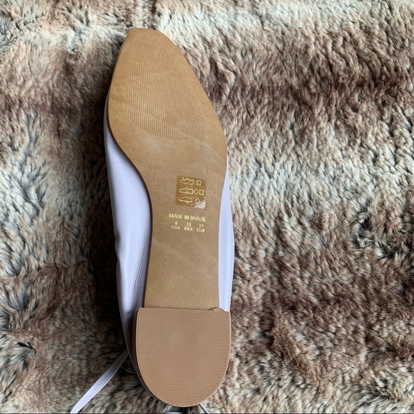 L'Intervalle Lilac Lace-Up Square Toe Flat - Picture 9 of 9